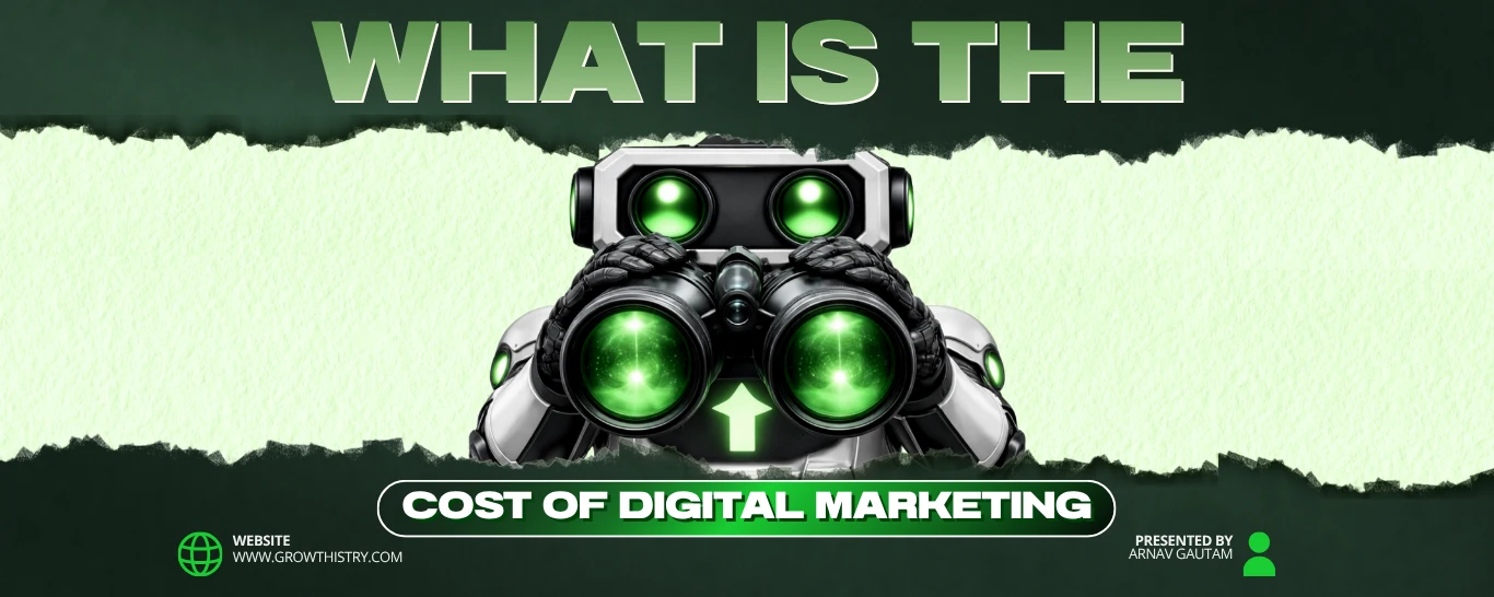 Digital Marketing Cost in India in 2026 | Growthistry